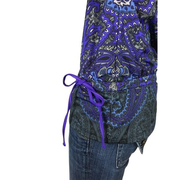 Athleta Tic Tac Toe Yoga Tank Top Size XS Racerback Gathered Waist - Picture 4 of 10